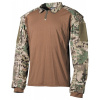 Košeľa taktická MFH US Tactical 02611X so suchým zipsom - multicam