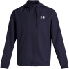 Under Armour Men's Sportstyle Water Resistant Wind Resistant Long Sleeve Windbreaker Navy M