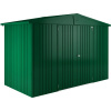 Biohort Plechový domček na náradie Europa 4A tmavo zelená, 156 x 316 cm