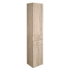 nábytok AQUALINE ZOJA 51222 vysoká skr.so zásuvkami dub platin 35x184x29