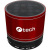 Repro C-TECH SPK-08R, bluetooth, červený