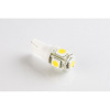 Led auto žiarovka T10 5 X SMD 5050 1,5W studená biela