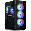 Zalman I3 Neo / middle tower / ATX / 4x120 ARGB fan / 2xUSB 3.0 / 1xUSB 2.0 / skl. přední panel i bočnice / černá i3 NEO TG Black