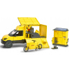 Dickie DHL zásielková doprava 25 cm žltá
