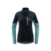 Haglöfs Touring Mid Jacket W, Tarn Blue/Frost Blue - dámská mikina (Polartec Alpha) S