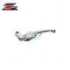 Páčka Spojky výklopná ZETA-PILOT (závodné prevedenie titán) - ZETA ZS61-2410 - Suzuki GSXR1000+GSXS1000 + GSXR600+GSXR750 + Yamaha FZ1+FZ1N+FZ1S+FZ6+FZ6R + MT XSR700+XSR900+Tracer + XTZ700 Tenere