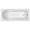 H2O MOLLY 150 x 70cm vaňa obdĺžniková ergonomická, akrylátová, biela