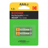 baterie Kodak 1,2 AAA 2-pack blistr