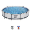 Bazén Bestway® Steel Pro MAX, 56416, kartušová filtrácia, 366x76 cm