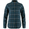 Fjällräven Övik Heavy Flannel Shirt W, Veľkosť XS, Farba INDIGO BLUE-DARK NAVY