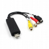USB grabber na zapisovanie VHS kaziet do PC kamier, praktický digitálny konvertor