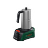 BOSCH Akumulátorový kávovar EasyMoka 18V-2 INOX (bez batérie a nabíjačky)