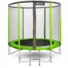 SkyFlyer 180 cm FT 6 trampolína so sieťou (180-183 cm) (ZÁHRADNÁ TRAMPOLÍNA SO SIEŤOVÝM REBRÍKOM VEĽKÁ VONKAJŠIA PRE DETI 180 cm)