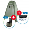 Prenosná Toaleta Holdcarp Portable Toi Big + Hygienicky Stan + Toilet Garbage Kit Big