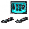 Bburago Mercedes-AMG F1 W15 2024 1:43 darčekový set 2ks