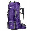 RG Trekking 60 turistický batoh 41-60 l čierny (RG Trekking 60 41-60 L Čierny turistický batoh)