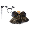Set karneval - motýľ čierny