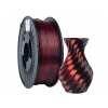 Filament 3DPower PLA SILK DUAL 1.75 mm Red/Black 1 kg ČERVENÁ ČIERNA