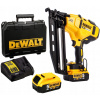 Klincovačka DeWalt 18 V akumulátorová s 2x 5 Ah batériami a zásobníkom na 110 klincov