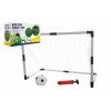 Futbalová bránka 2v1 + lopta plast v krabici 43x24x16cm
