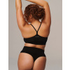 Boody Čierne nohavičky Boody Shaper High Waist G-String