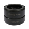YATO NÁHRADNÉ MATRICE PRE KRIMPOVACIE RÚRKY PEX-AL-PEX PRE YT-21735 TYP TH 26MM (YT-21746)