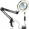 Izoxis 23893 Kozmetická lampa s lupou čierna