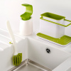 Sada doplňků ke dřezu Sink Set 10448, bílá/zelená JOSEPH JOSEPH