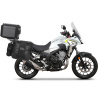 SHAD Kompletná sada sedlových brašní TERRA TR40 adventure a hliníkového kufra SHAD TERRA BLACK 55L, vrátane montážnej sady SHAD HONDA CB 500 X