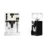 Rancilio Silvia PRO X, white + Eureka Mignon Bravo, CR black