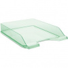 Donau odkladač A4 plastový transparentný zelený
