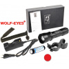 Wolf-Eyes Defender-III Červená LED Full Set