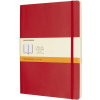 Moleskine Zápisník mäkké dosky B5 linajkový červený