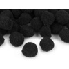 Galanterka Bambulka Ø15-18 mm a 20 mm 100 kusů - 22 (20 mm) černá
