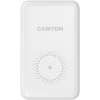 Canyon PB-1001, Powerbank, Li-Pol, 10.000 mAh, Vstup: 1x USB-C, 1x Lightning, Výstup: 1x USB-A, 1x USB-C, b CNS-CPB1001W