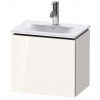 Duravit L-Cube Umývadlová skrinka 40x44x31 cm, pravá, 1 dvierka, lesklá biela LC6133R2222