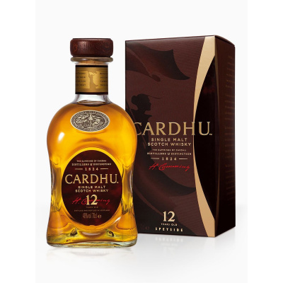 Whisky Cardhu 12YO 40% 0,7l (Karton)