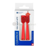 Curaprox Kids Travel Refill set (červený) 2 náhradné hlavičky na kefku CS 5500