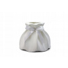 Lampové tienidlo - Tienidlo Retro Bella White 10x15x14 cm (Lampa lampa bella biela 10x15x14 cm)