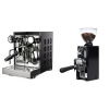 Rocket Espresso Appartamento TCA, black/black + Eureka Mignon Libra 65 All Purpose, CR black