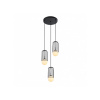Italux Matty MDM-3939/3 BK závesné svietidlo 3X40W E27