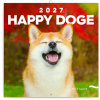 NOTIQUE poznámkový Happy Doge 2027, 30 × 30 cm