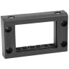HellermannTyton VarioPlate-10_Frame-PL-BK Vstupný rám pre káble bez halogénov polyamid 6.6 čierna 1 ks; 440-00001