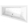 Polysan TRIANGL R HYDRO-AIR hydromasážna vaňa, 180x120x50cm, biela SPH 20611HA