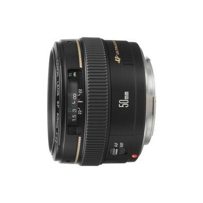 Objektív Canon EF 50 mm f/1.4 USM (2515A019AA) čierny