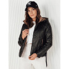 Čierna prešívaná dámska bunda, ty4111-XL XL