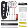 Súprava rakety a raketoplánu WISH ALUMTEC 5566 (Sada bedmintonových rakiet Alumtec 5566 4+3+sieťka)