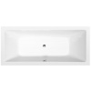 Polysan Obdélníková vana Krysta 180x70 cm akrylát levá i pravá 72906