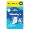 Always Ultra Quatro hygienické vložky Super Extra 28 kusov