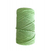 Bavlnená šnúrka na macramé 3,5mm matcha green